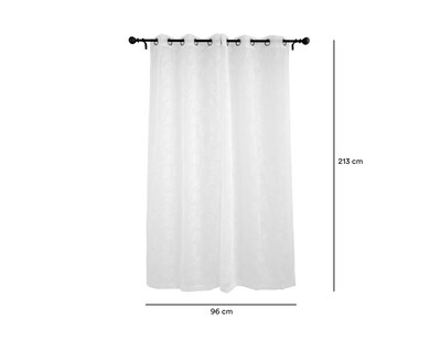 Foto 5 | Cortina Kelpi 96 x 213 cm Crema