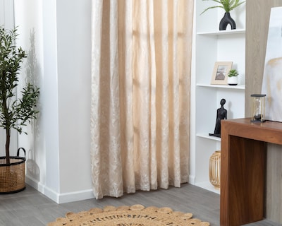 Foto 1 | Cortina Jaycee 137 x 213 cm Beige