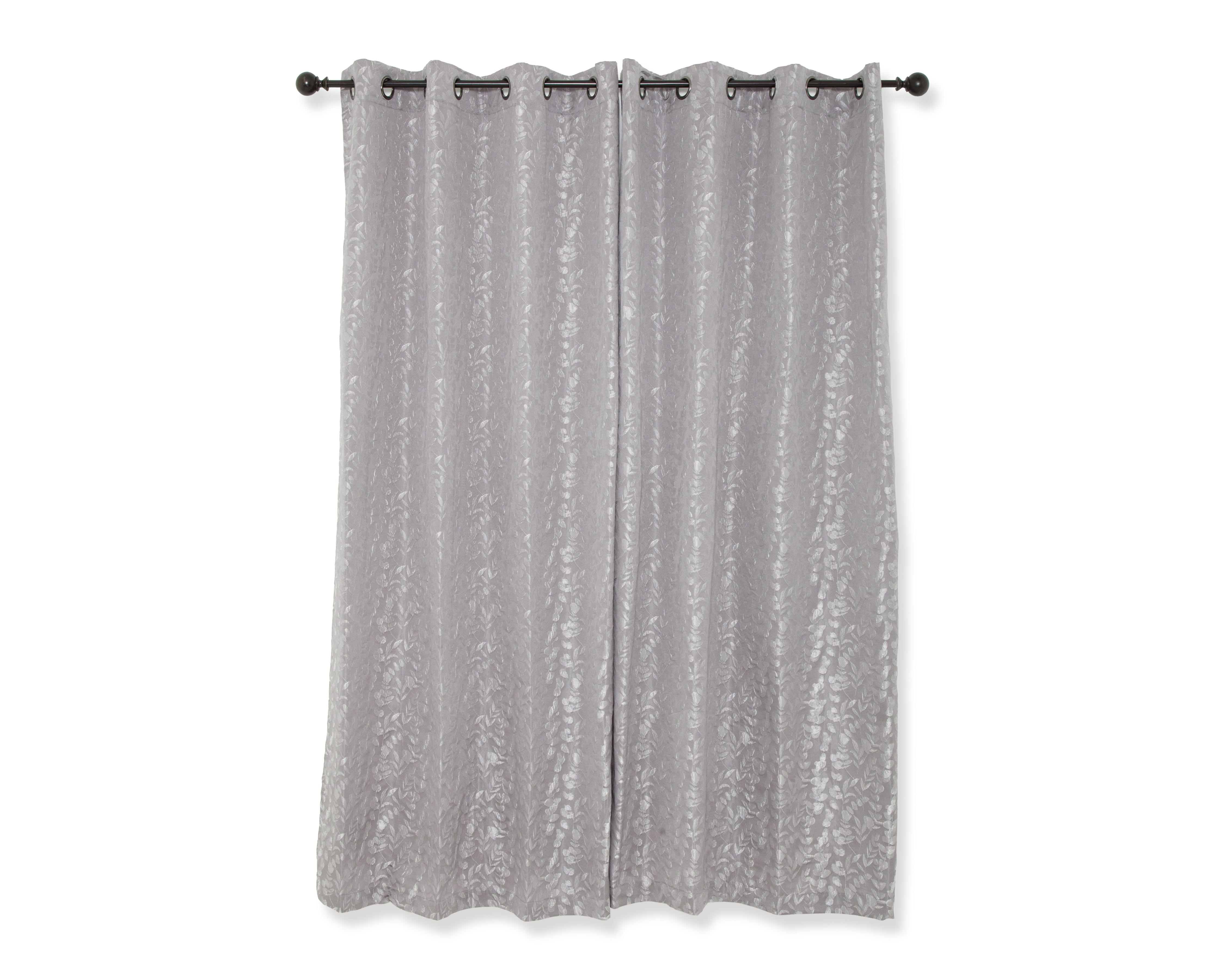 Foto 2 | Cortina Tallullah 137 x 213 cm Gris