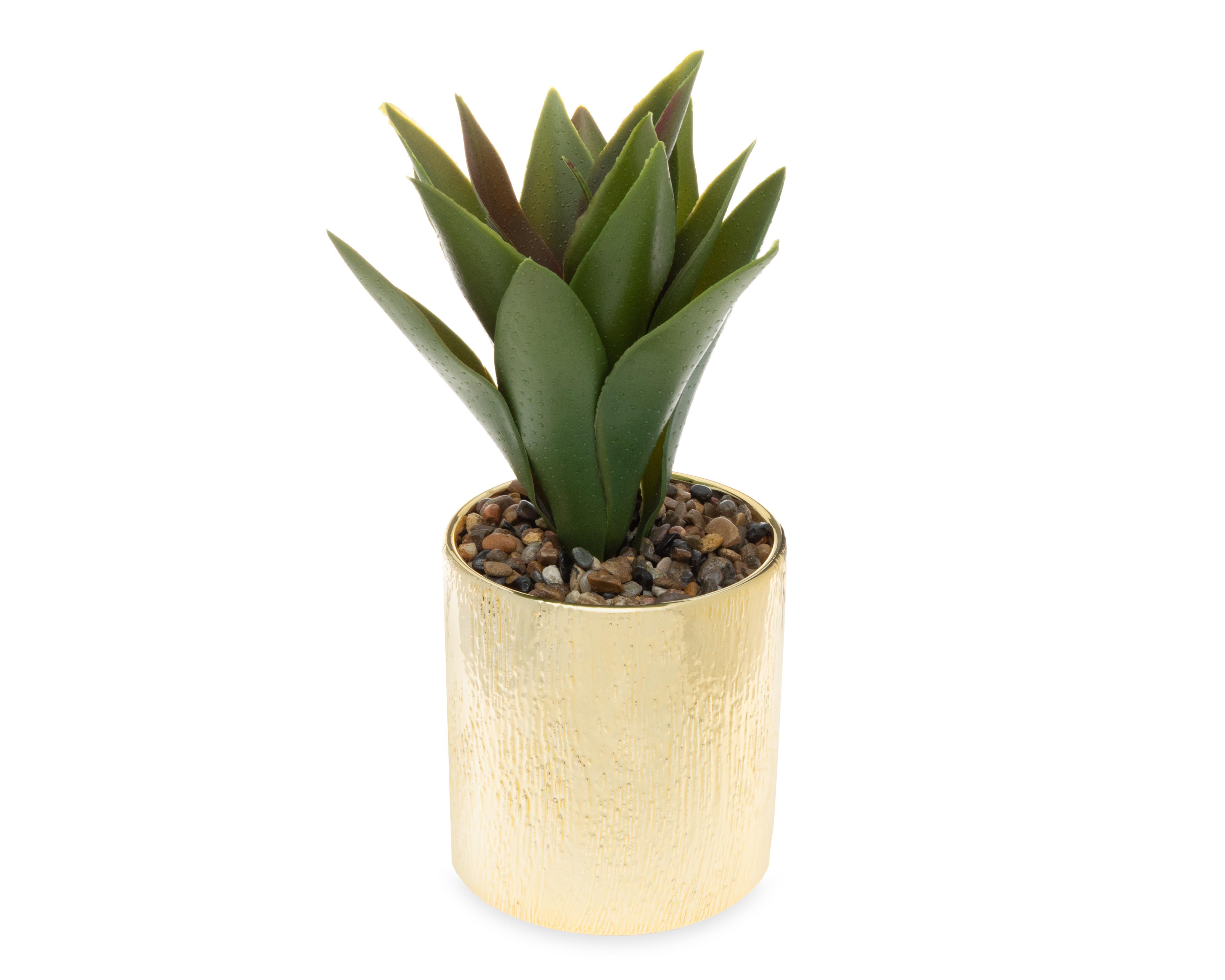 Foto 3 pulgar | Agave Artificial con Maceta Starhaus 25 cm