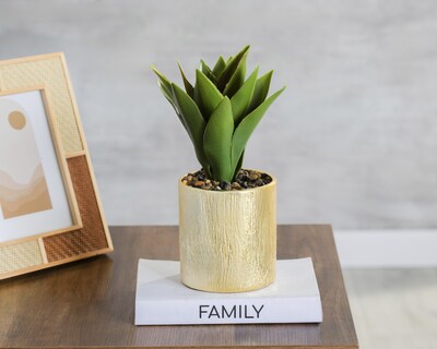Foto 4 | Agave Artificial con Maceta Starhaus 25 cm