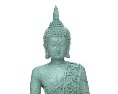 Foto 4 | Escultura de Buda Rioja de Resina