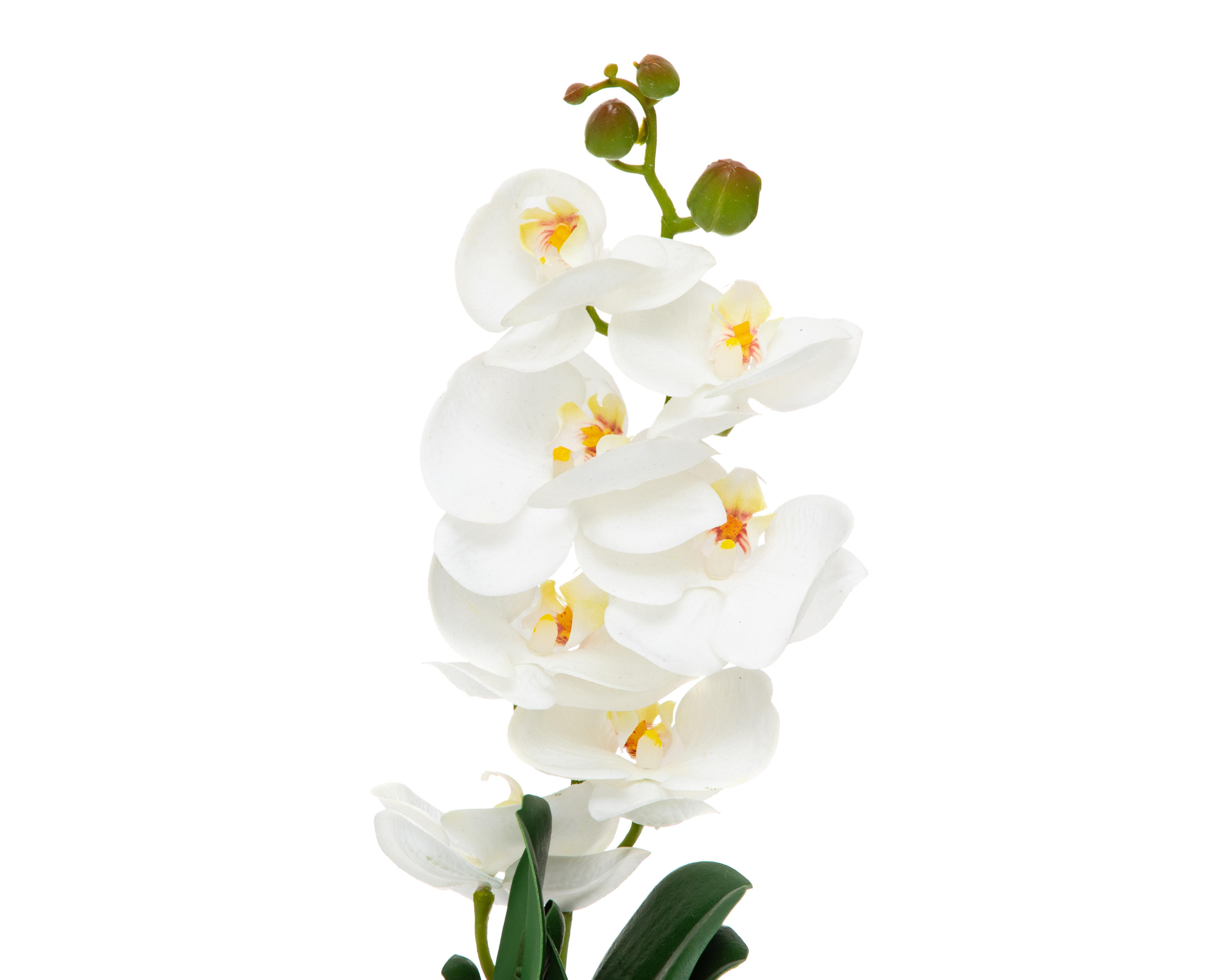 Foto 4 pulgar | Orquídea Artificial con Maceta 46 cm