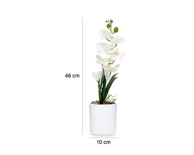 Foto 5 | Orquídea Artificial con Maceta 46 cm