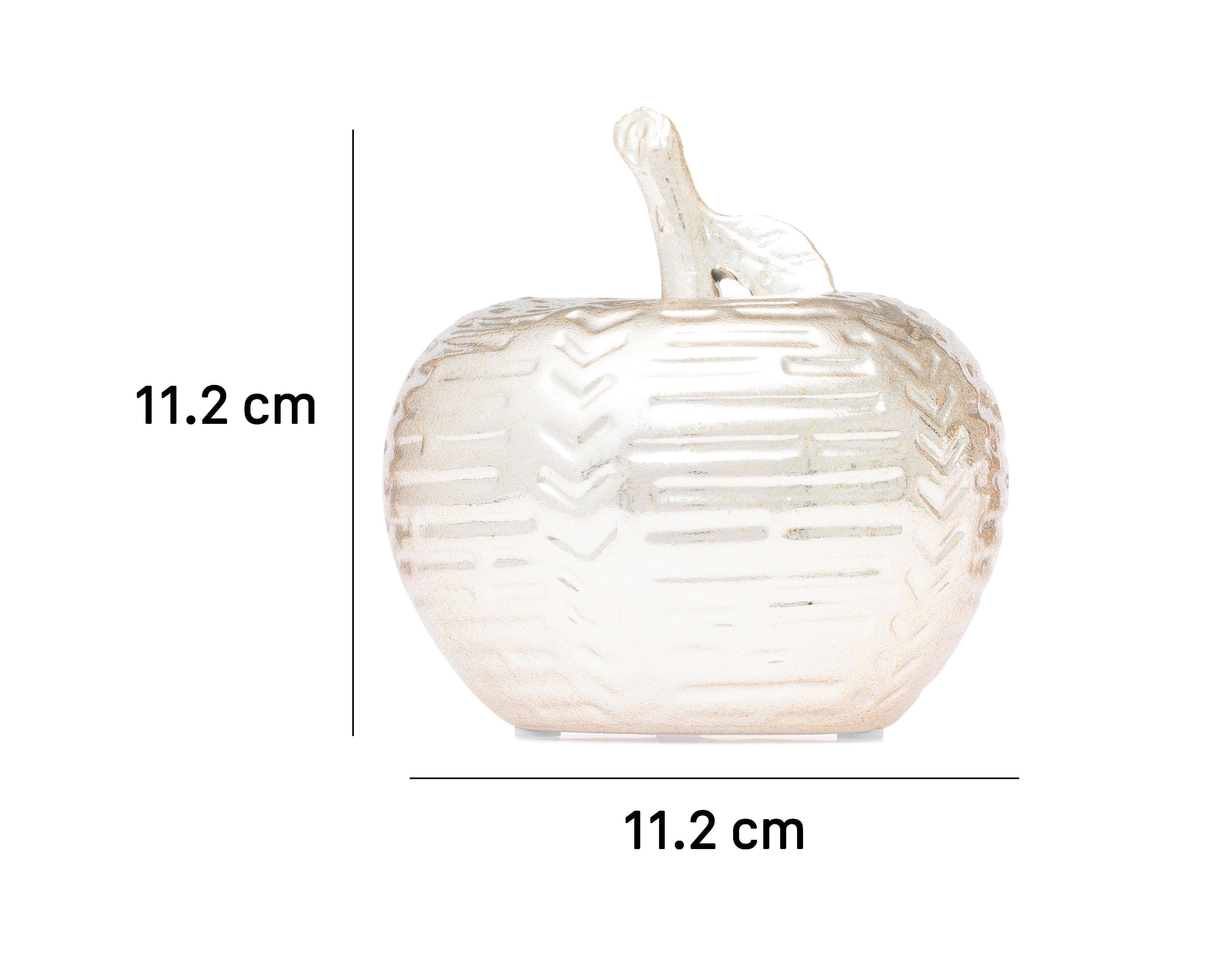 Foto 5 | Escultura de Manzana Charles de Cerámica