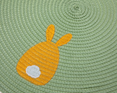 Foto 5 | Manteles Individuales Starhaus Rabbit Multicolor 4 Piezas