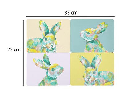 Foto 5 | Mantel Individual Starhaus Easter Multicolor 4 Piezas