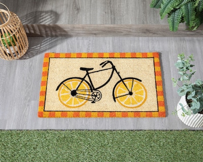 Foto 1 | Tapete de Entrada Bicicleta 75 x 45 cm