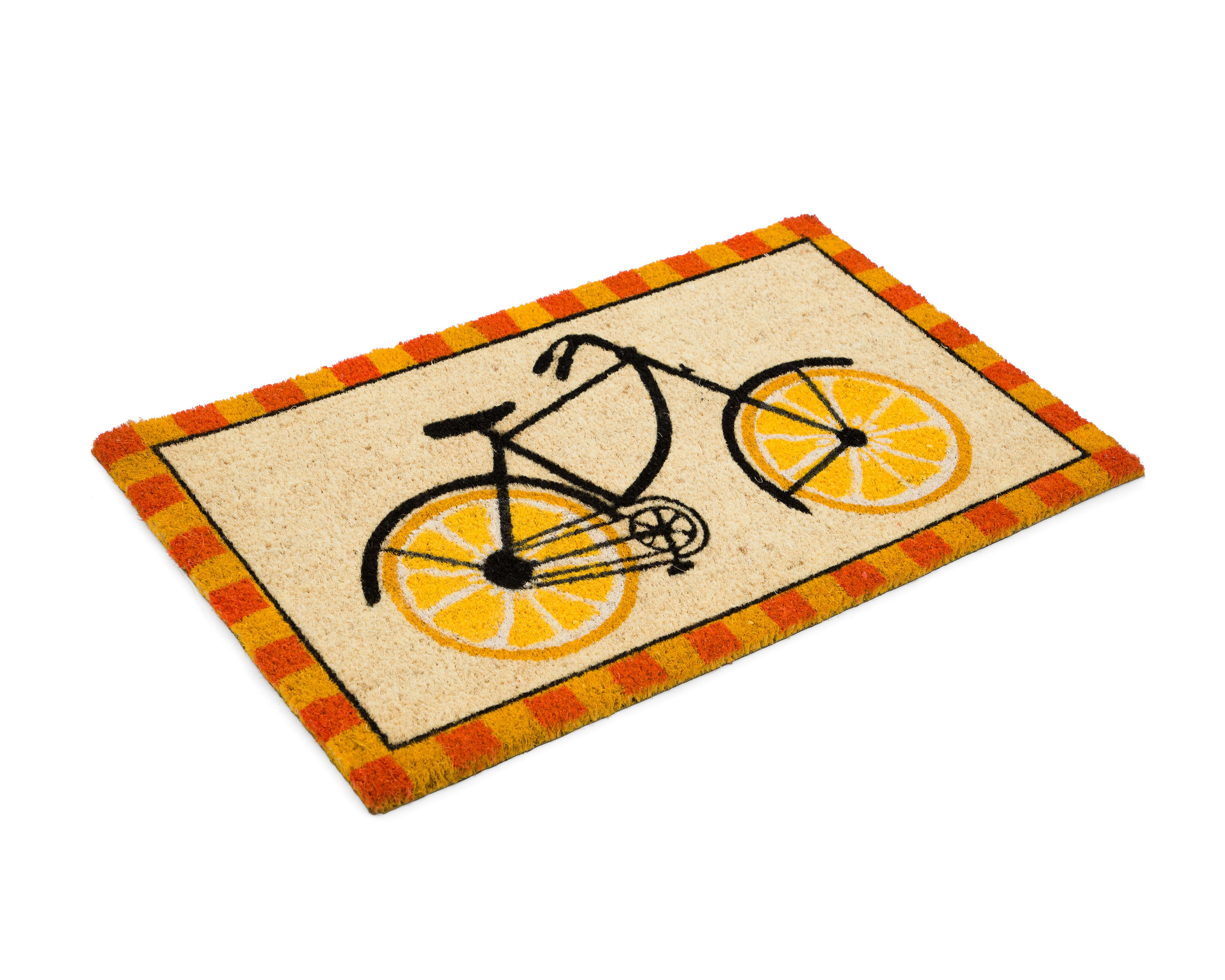 Foto 4 pulgar | Tapete de Entrada Bicicleta 75 x 45 cm