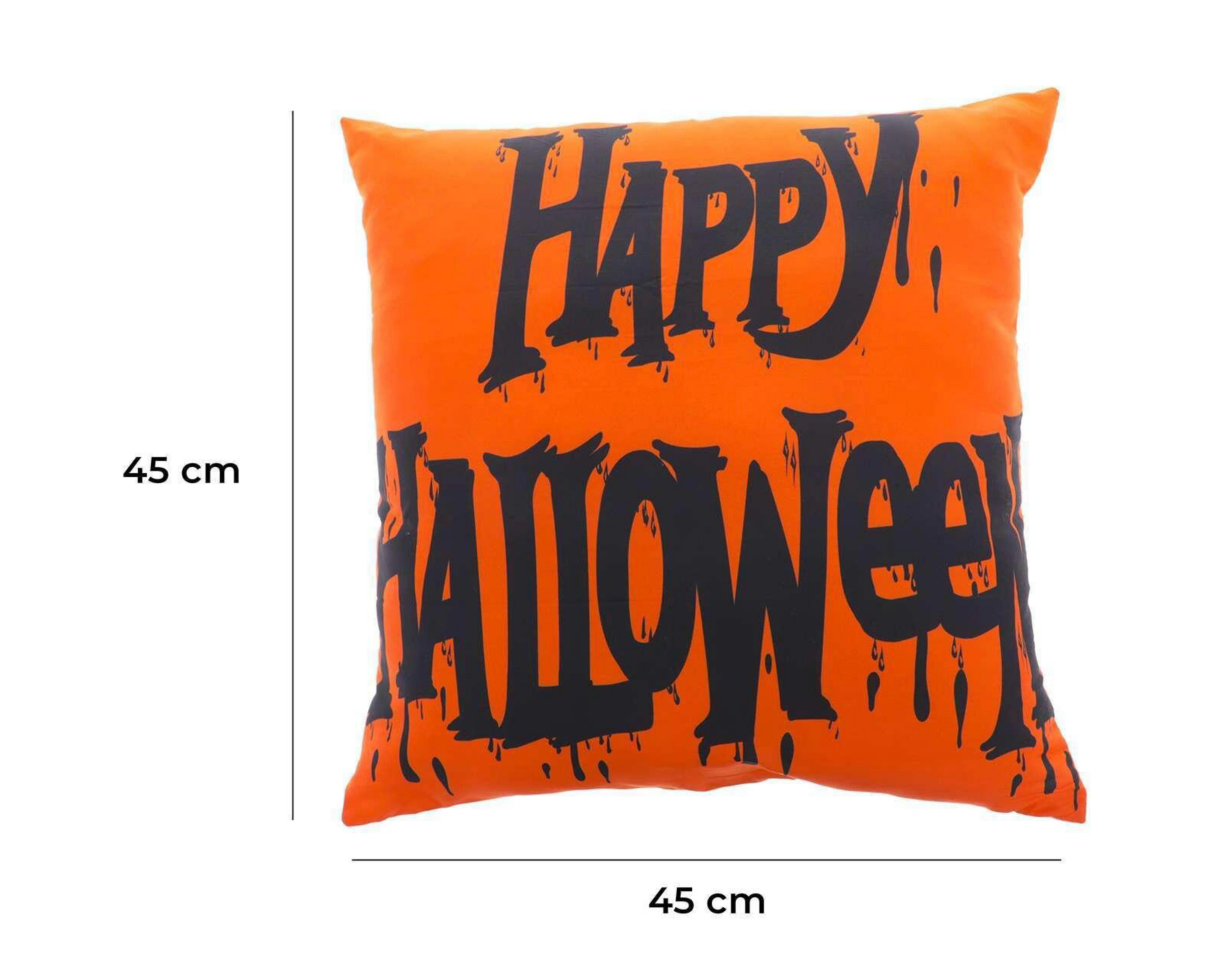 Foto 6 pulgar | Cojín Decorativo Happy Halloween