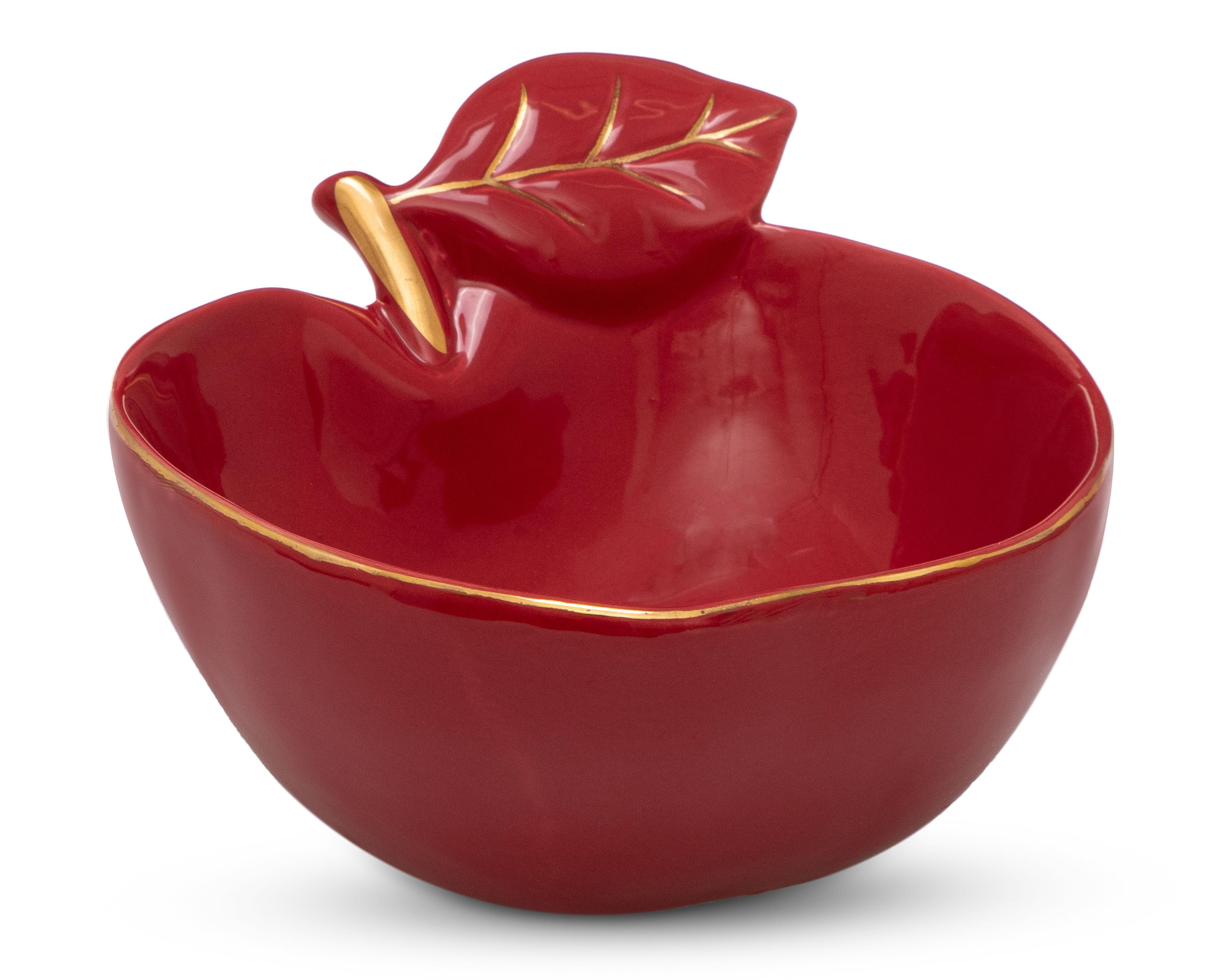 Foto 1 | Charola Manzana Roja de Cerámica