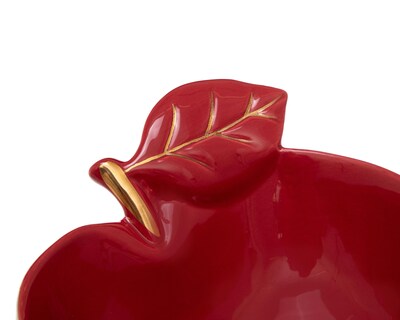 Foto 3 | Charola Manzana Roja de Cerámica