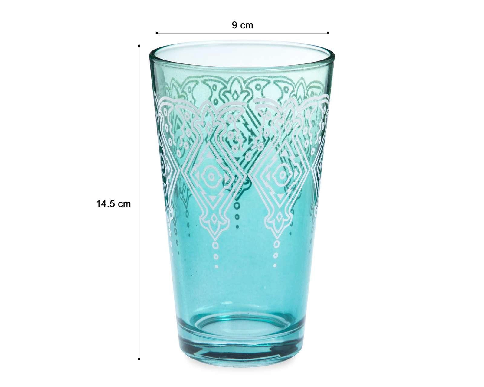 Foto 4 pulgar | Vaso Starhaus de Vidrio