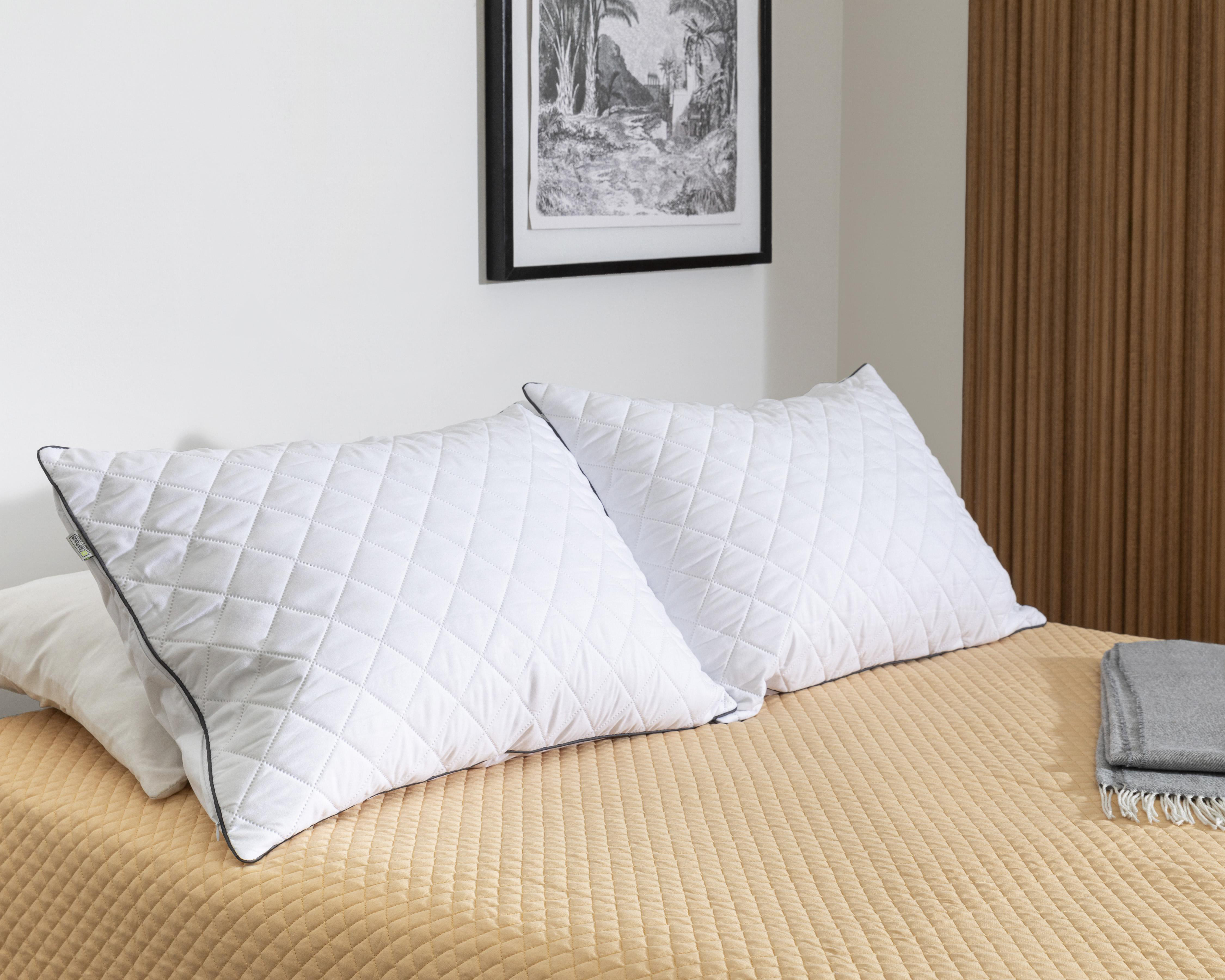 Funda para Almohada Starhaus Caroline Blanca 2 Piezas