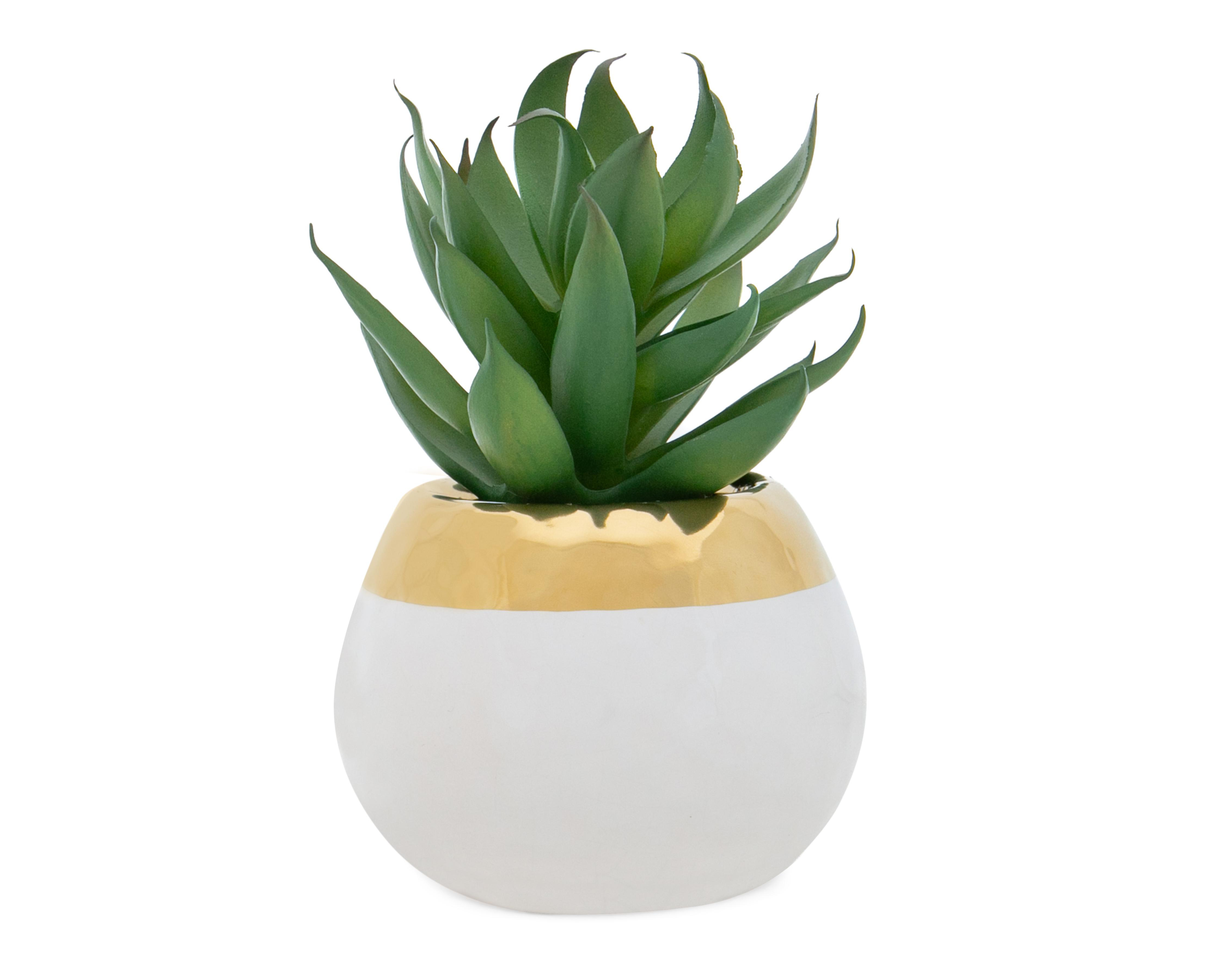 Suculenta Artificial con Maceta Starhaus 17 cm