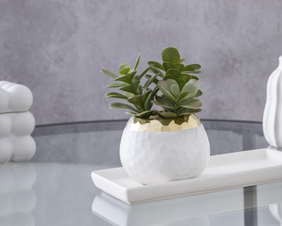 Foto 4 | Suculenta Artificial con Maceta Starhaus 14 cm