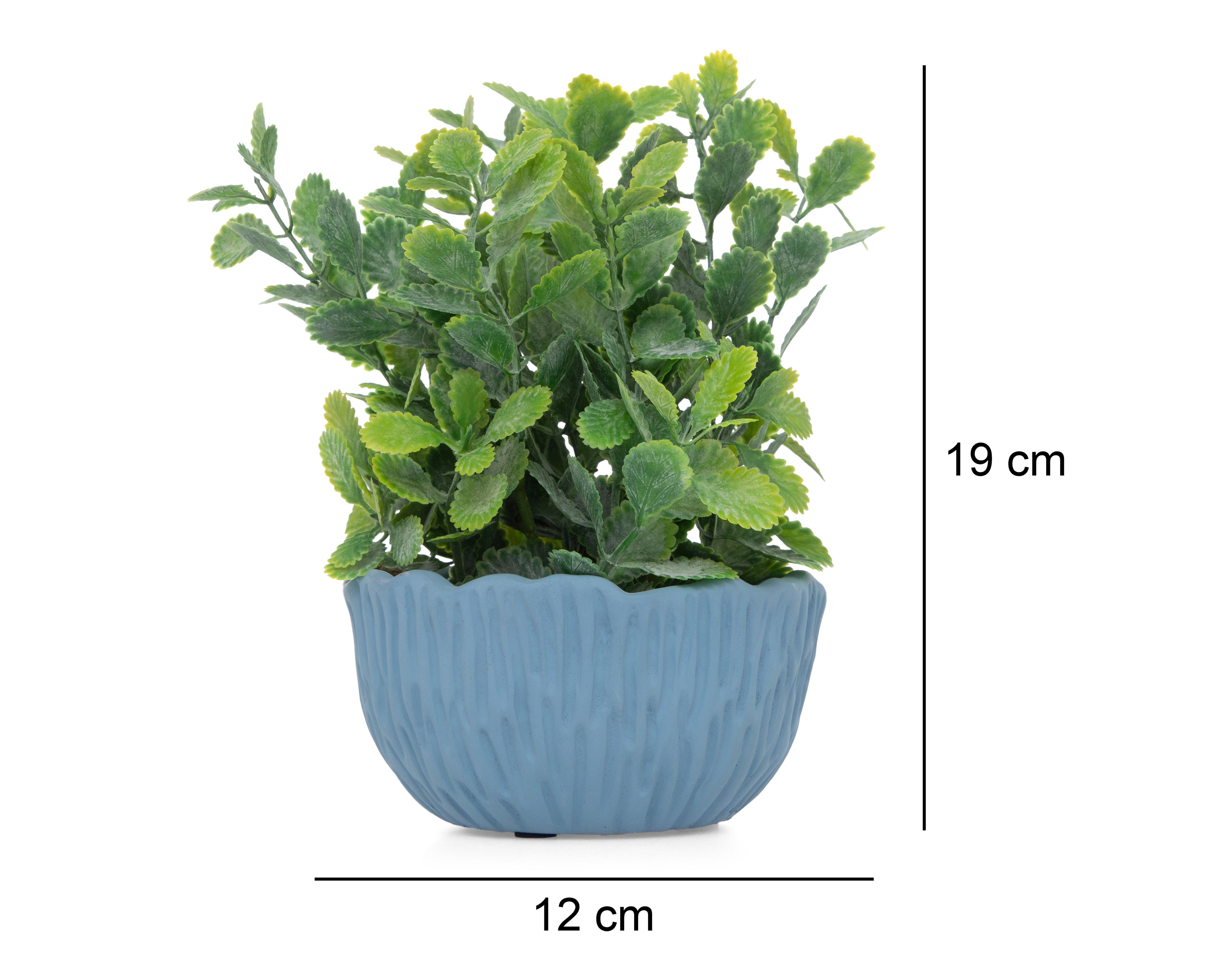 Foto 6 pulgar | Kalanchoe Artificial con Maceta Starhaus 19 cm