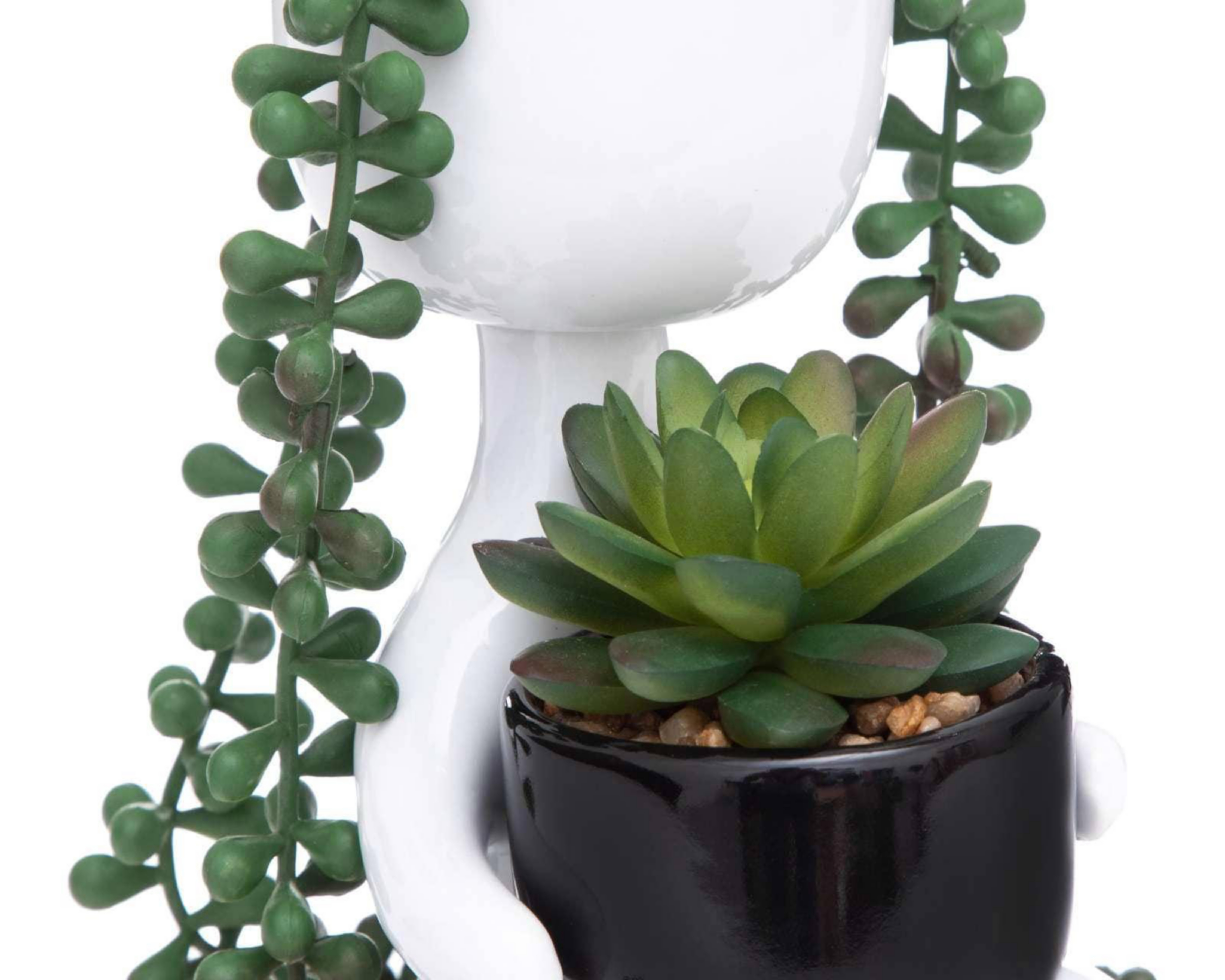 Foto 4 pulgar | Planta Artificial con Maceta Starhaus 18.6 cm