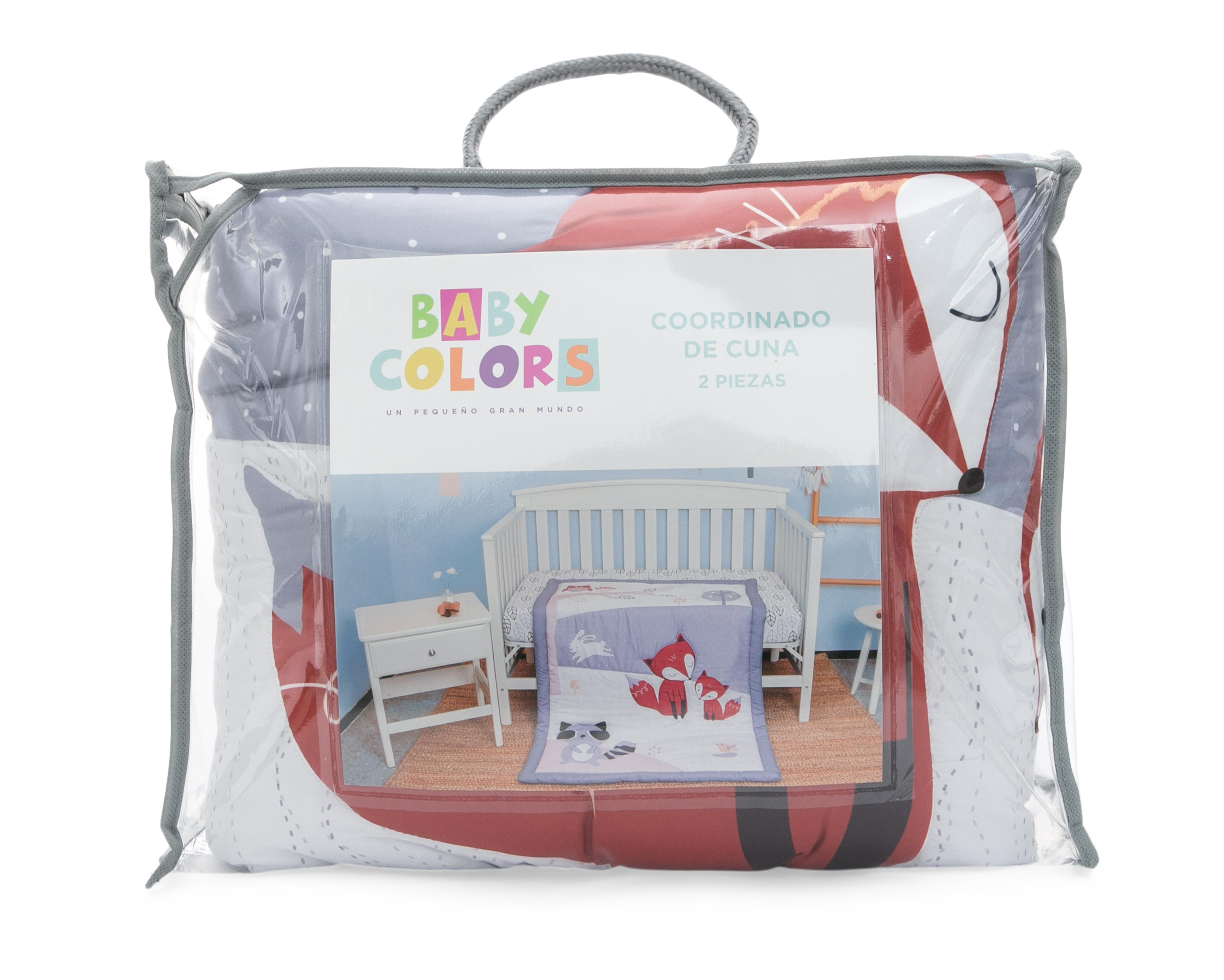 Foto 4 | Edredón y Sábana para Cuna Baby Colors Bosque Baby