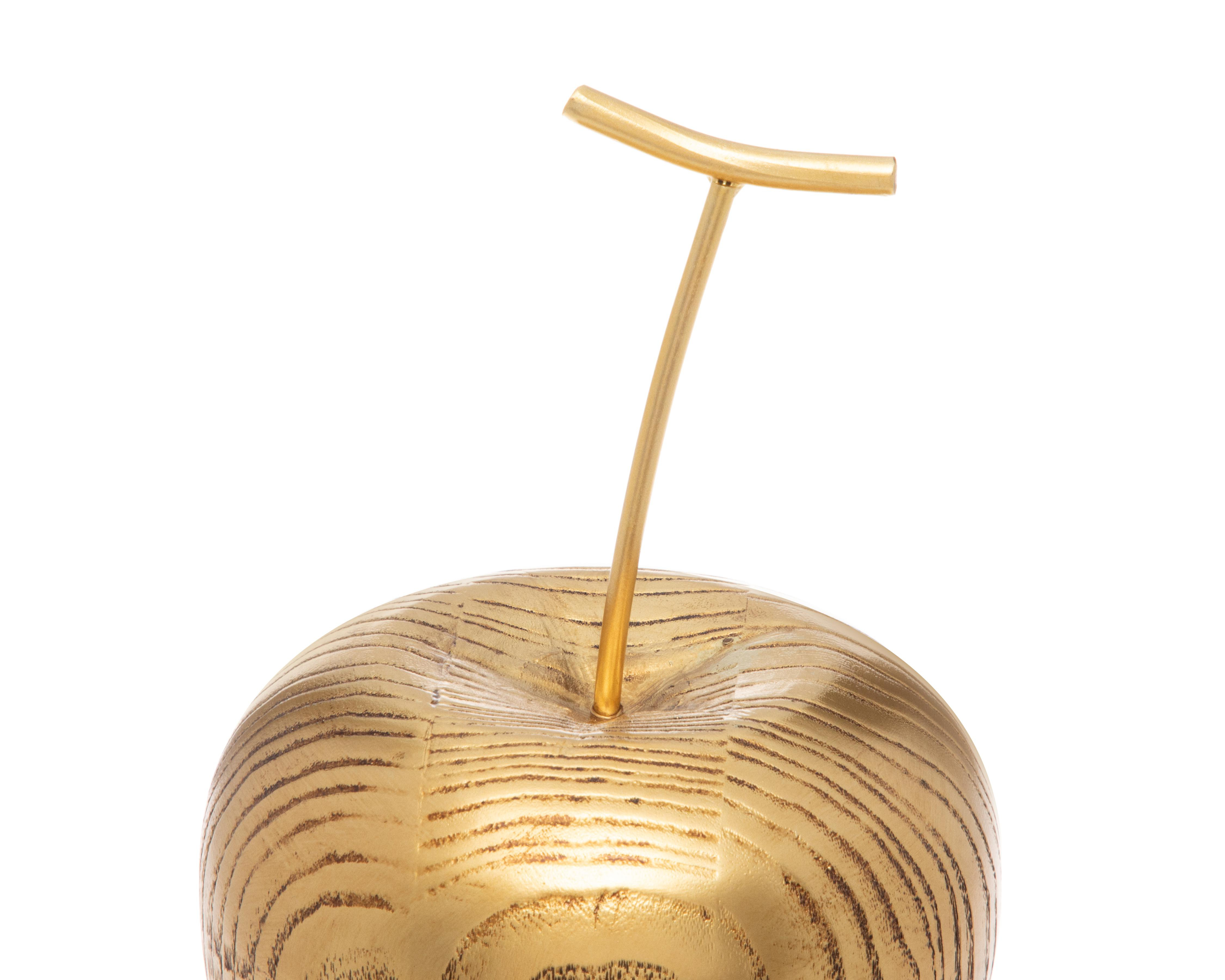 Foto 4 pulgar | Escultura de Manzana Cherry G de Poliresina