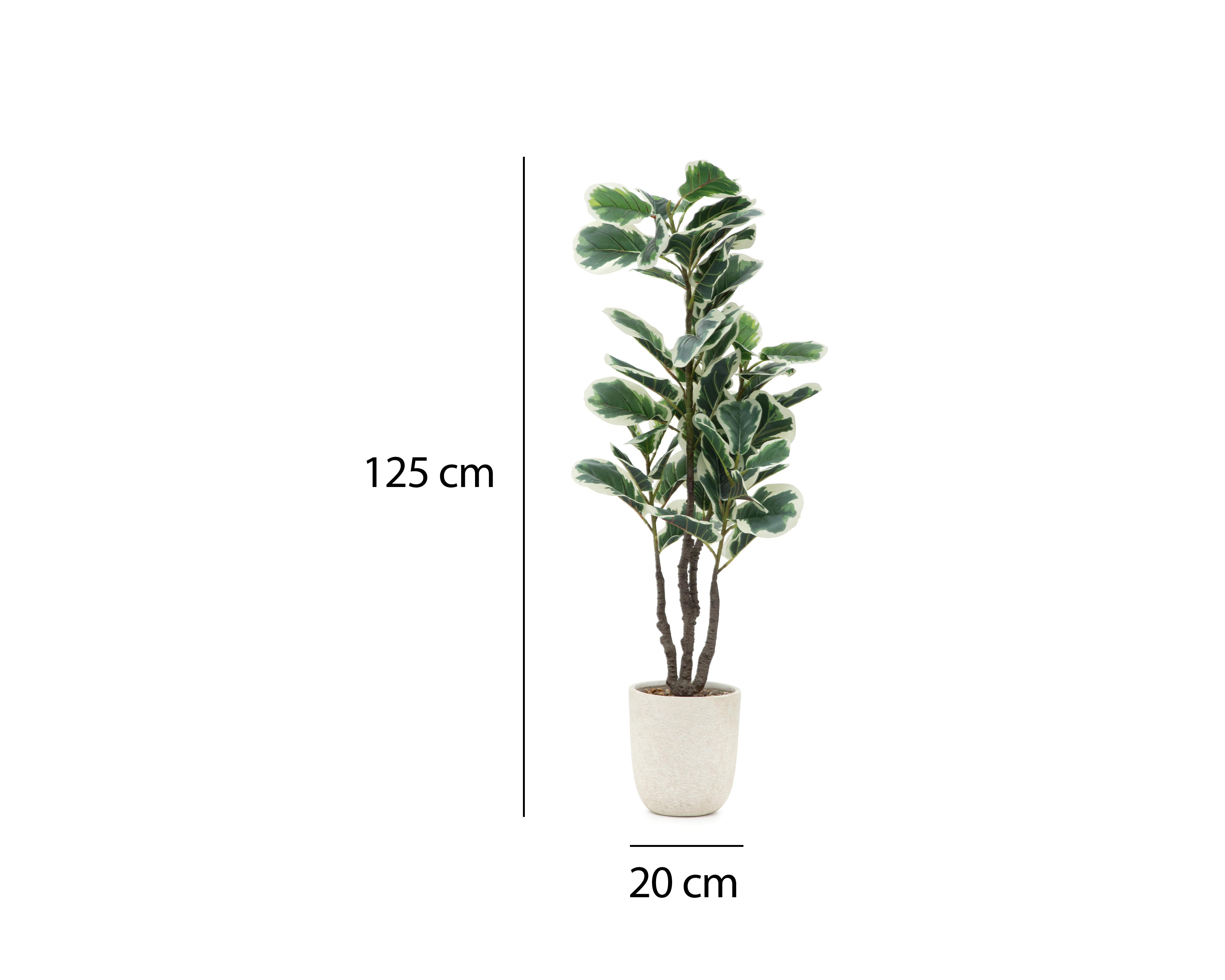 Foto 6 pulgar | Planta Artificial con Maceta Starhaus 125 cm
