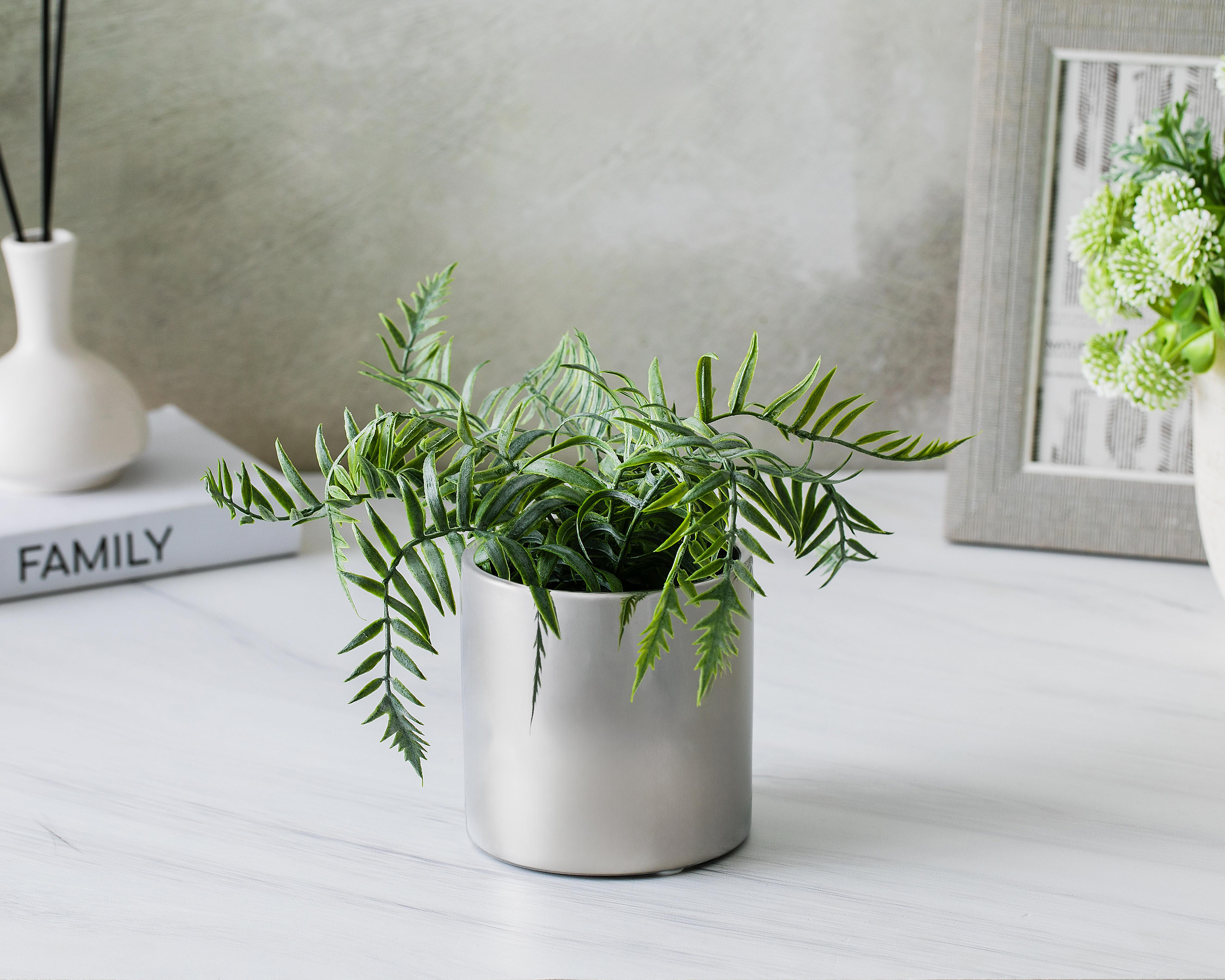 Foto 5 pulgar | Planta Artificial con Maceta Starhaus 22 cm