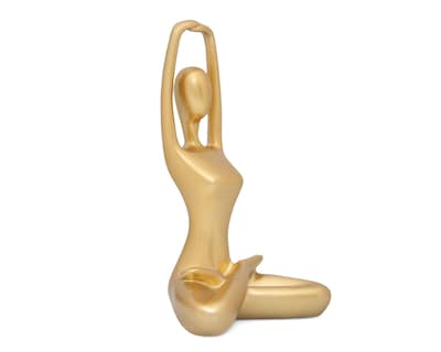 Foto 2 | Escultura de Yoga Saheim de Resina