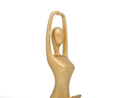 Foto 3 | Escultura de Yoga Saheim de Resina