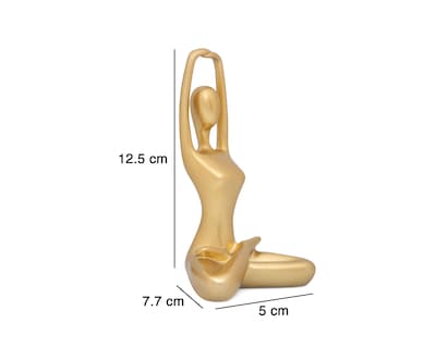 Foto 5 | Escultura de Yoga Saheim de Resina