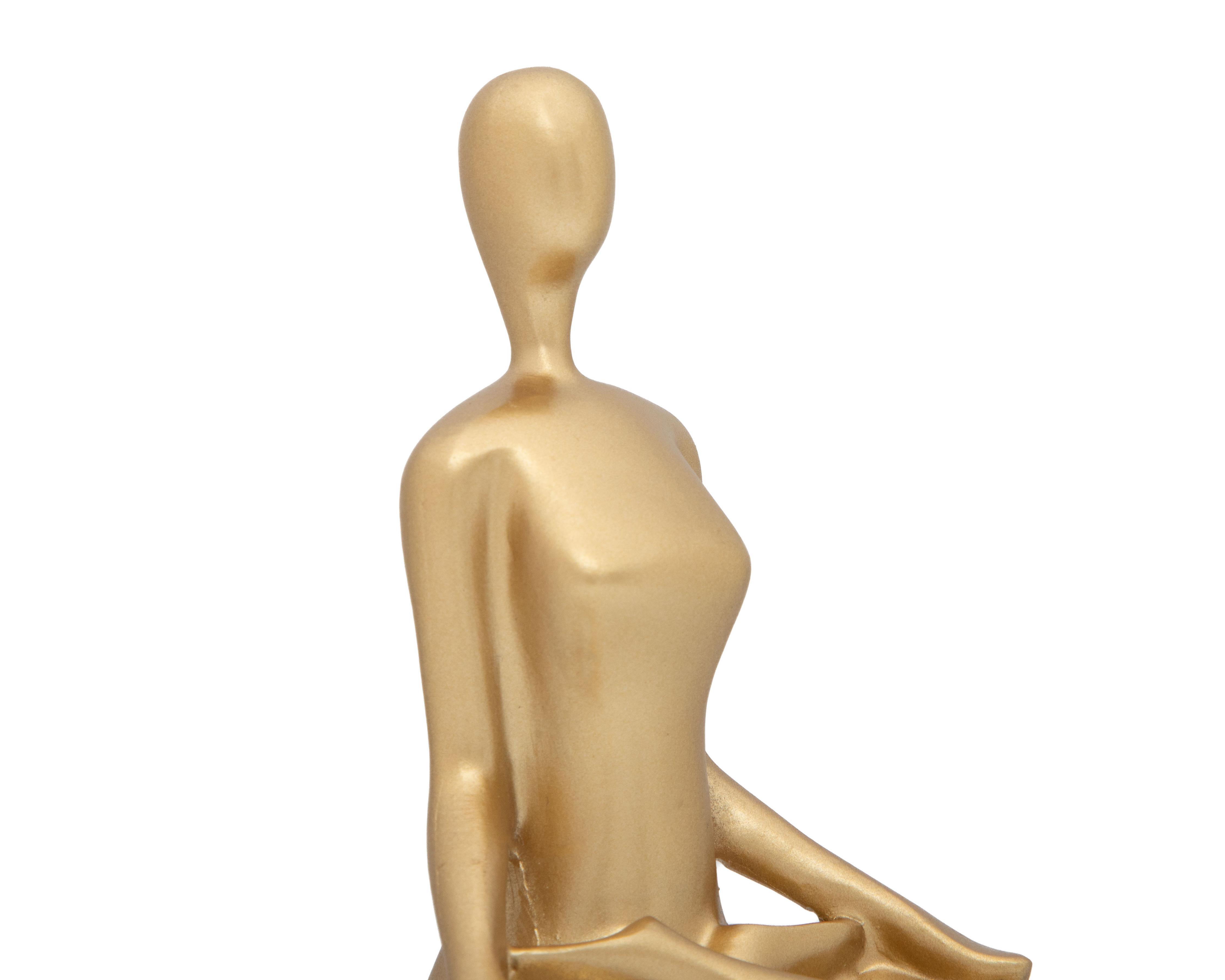 Foto 4 pulgar | Escultura Yoga Sahatra de Resina