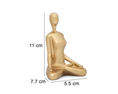 Foto 5 | Escultura Yoga Sahatra de Resina