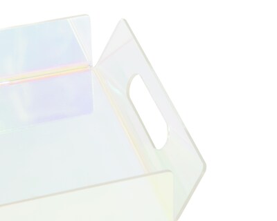 Foto 4 | Charola Decorativa Rectangular Sagreen de Acrílico