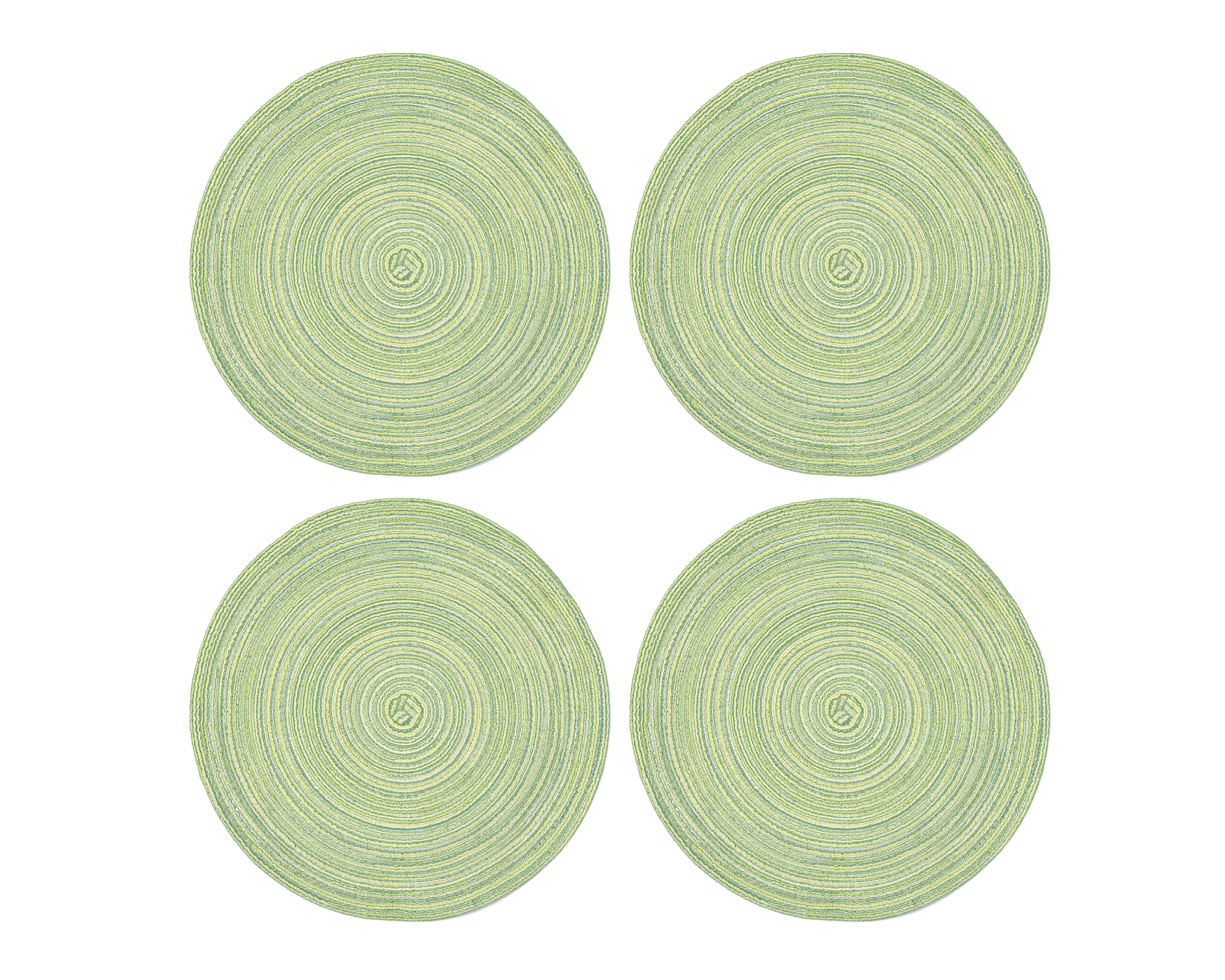 Foto 4 pulgar | Mantel Individual Starhaus Jade Verde 4 Piezas