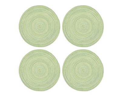 Foto 3 | Mantel Individual Starhaus Jade Verde 4 Piezas