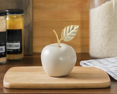 Foto 4 | Escultura de Manzana Ingrid S de Cerámica