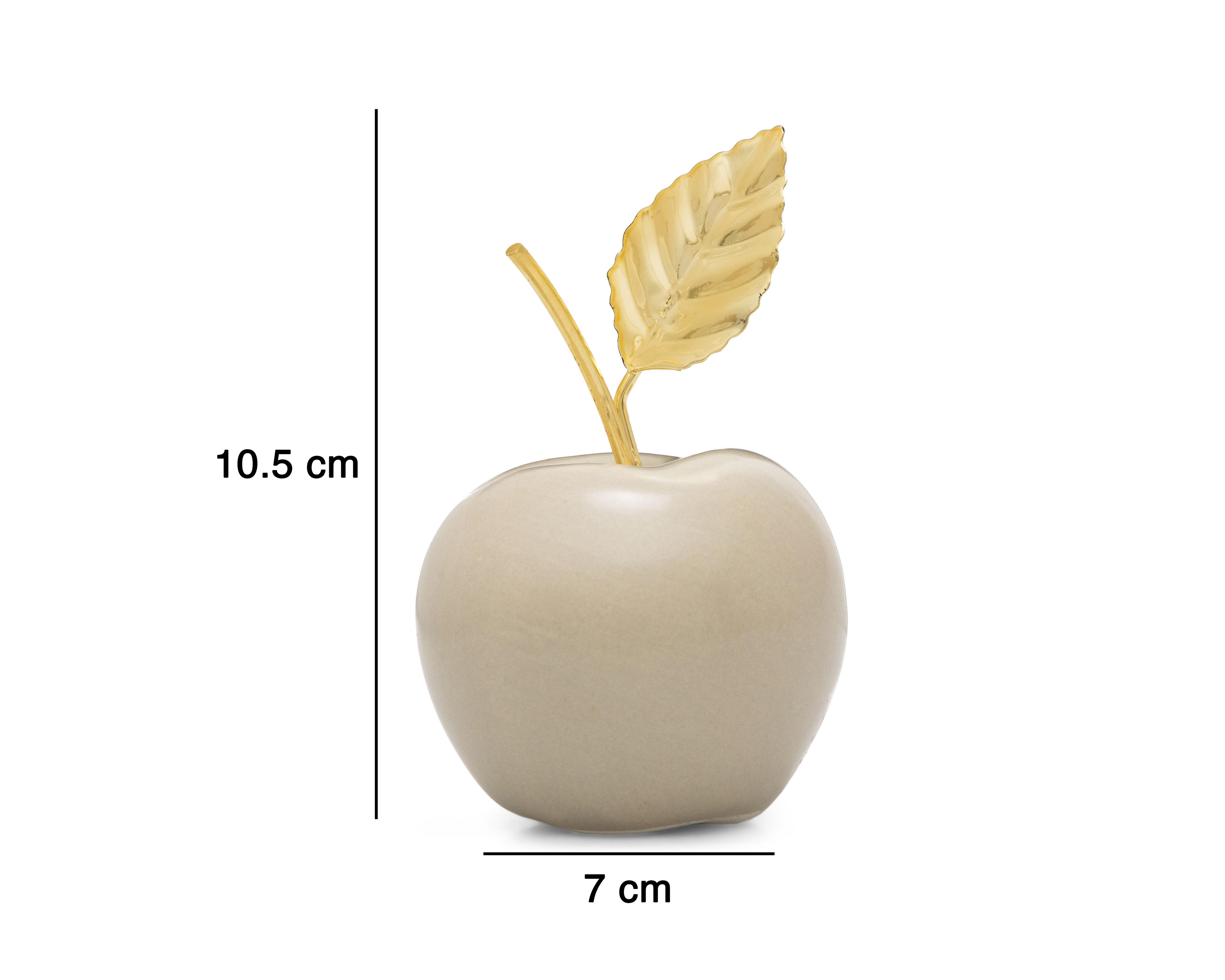 Foto 5 | Escultura de Manzana Ingrid S de Cerámica