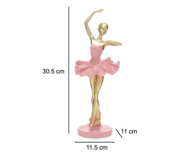 Foto 4 | Escultura de Bailarina Aisha de Poliresina