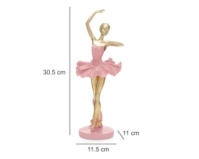 Foto 5 | Escultura de Bailarina Aisha de Poliresina