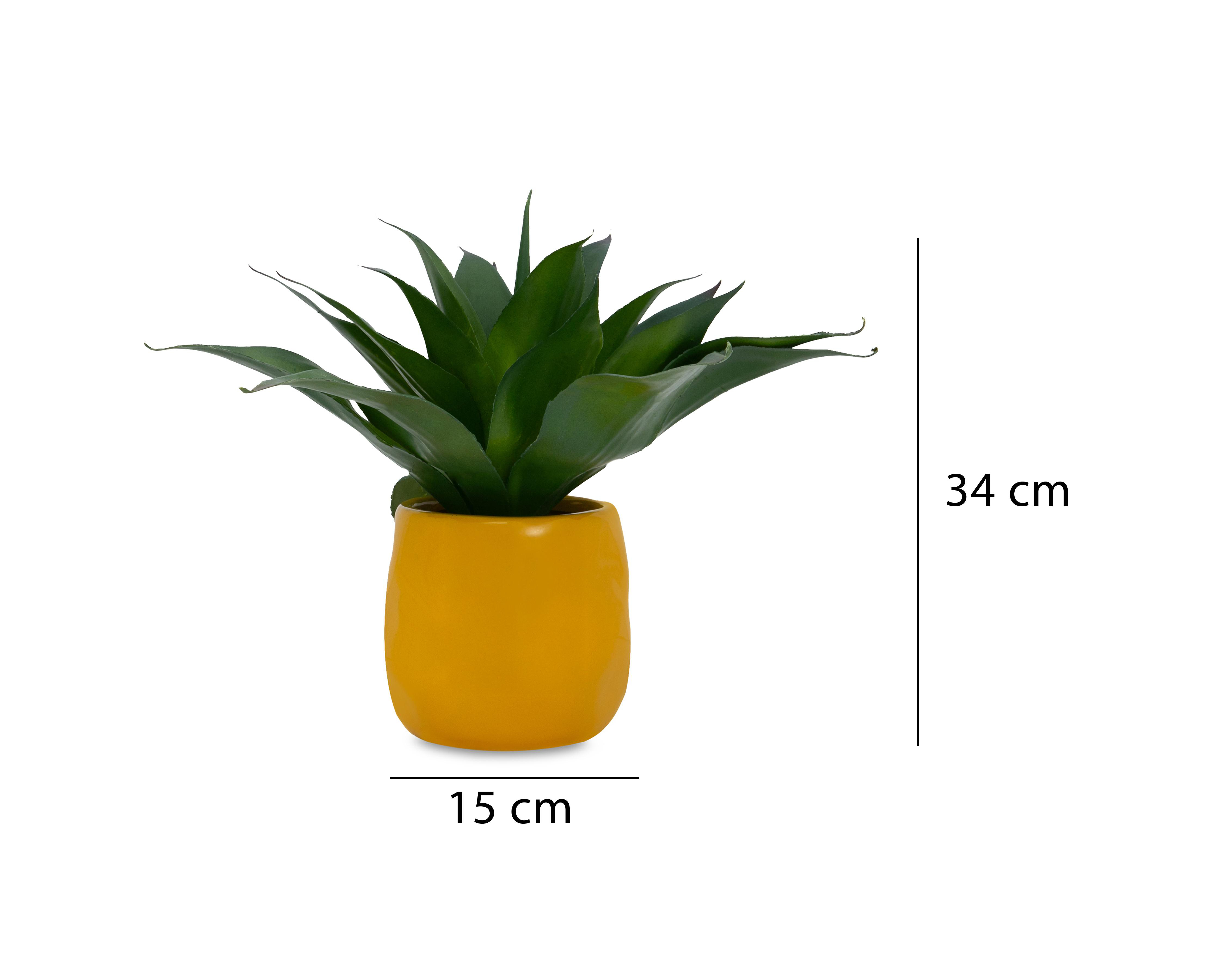 Foto 5 | Planta Artificial con Maceta Starhaus 34 cm