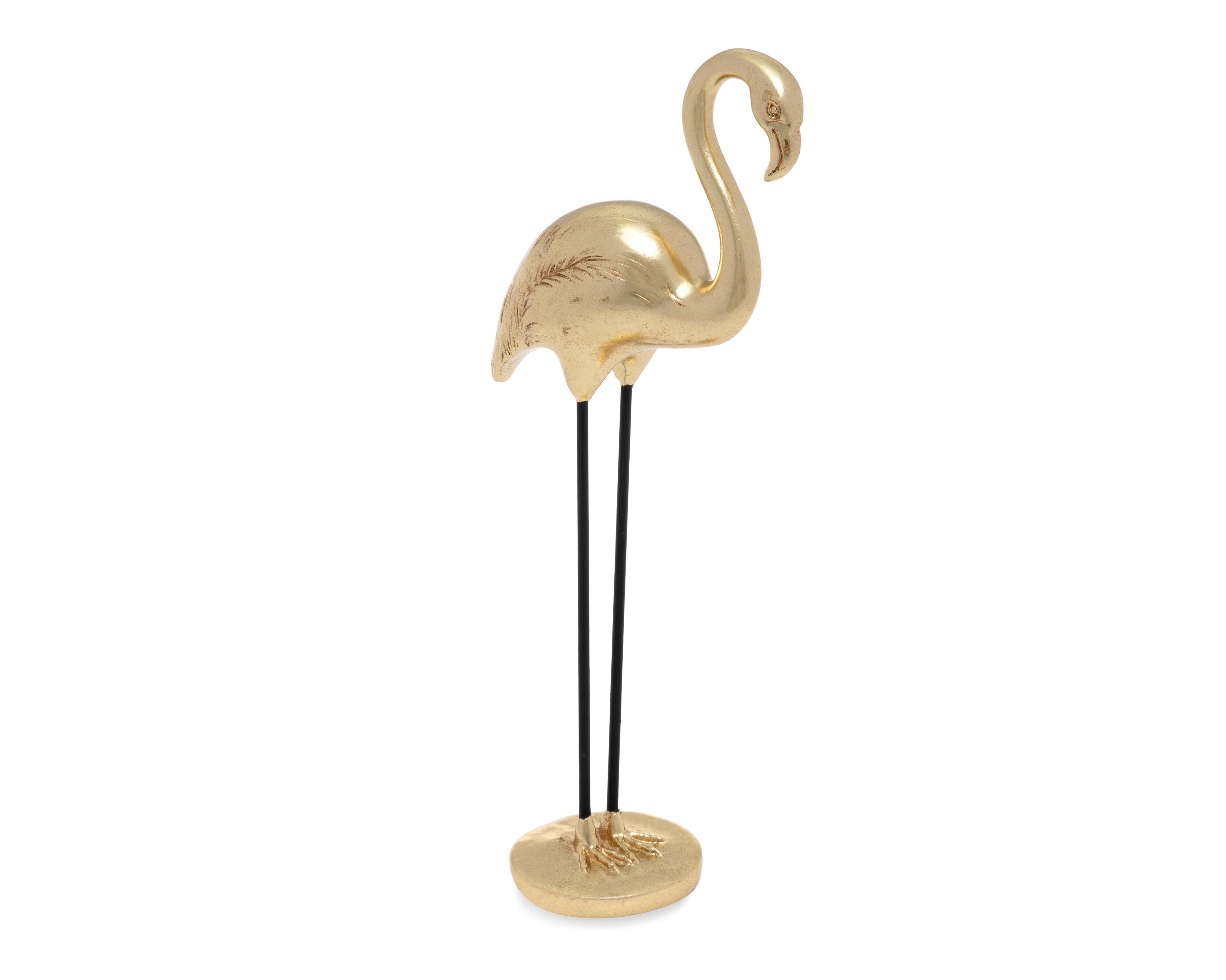 Escultura de Flamingo Kahill de Poliresina