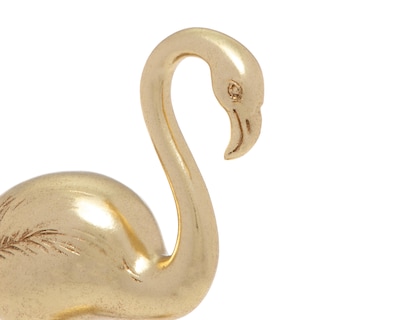 Foto 4 | Escultura de Flamingo Kahill de Poliresina