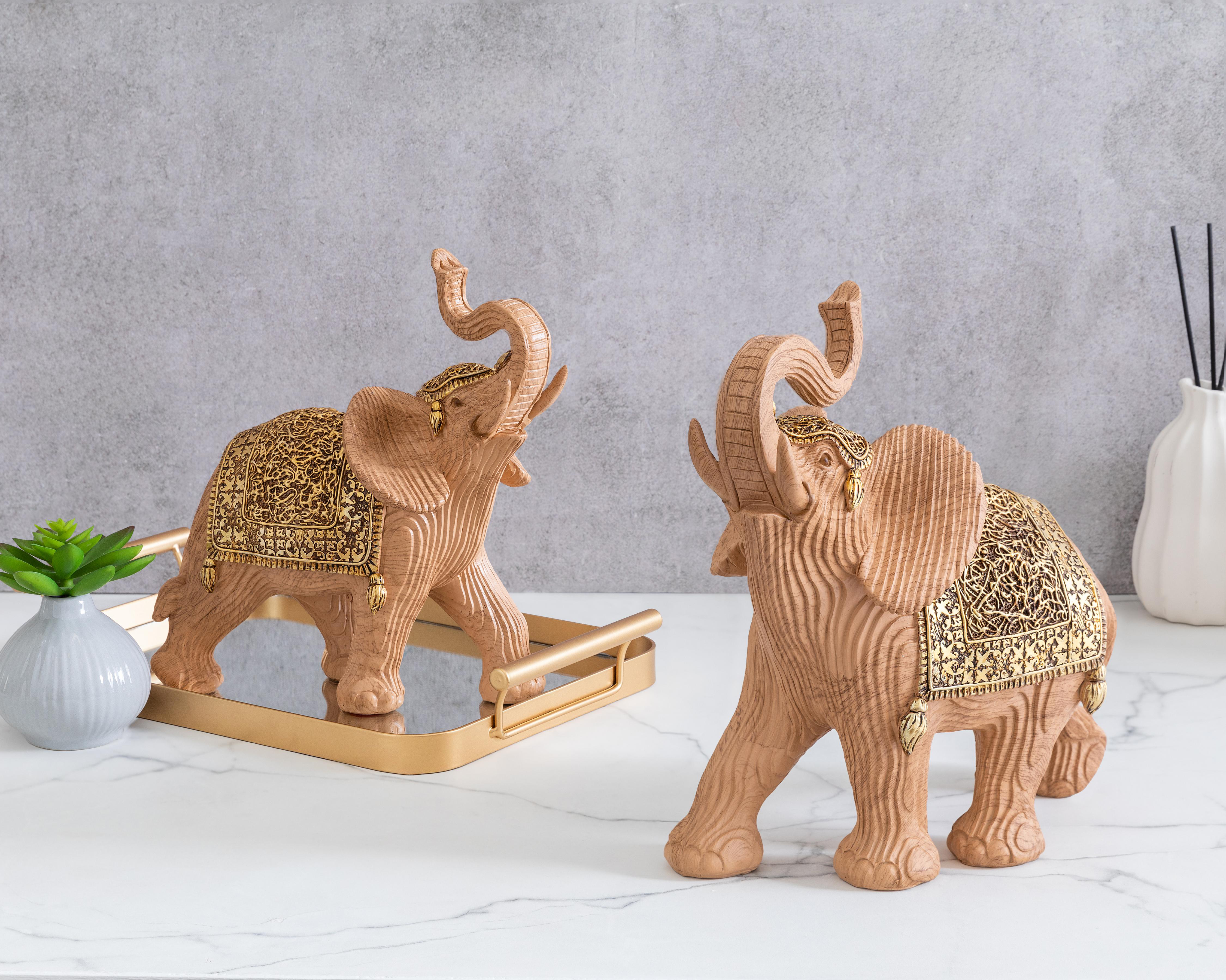 Foto 5 | Escultura de Elefante Kaelah de Poliresina