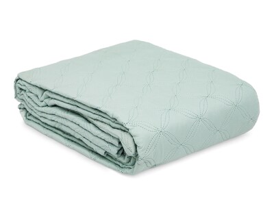 Foto 2 | Colcha Matrimonial Starhaus Cletine G Aqua