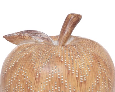 Foto 3 | Escultura de Manzana Kadir de Poliresina