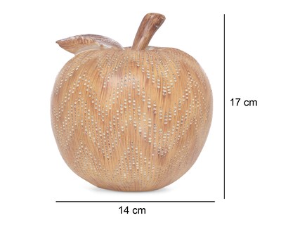 Foto 5 | Escultura de Manzana Kadir de Poliresina