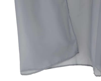 Foto 3 | Cortina Tergal 140 x 225 cm Gris