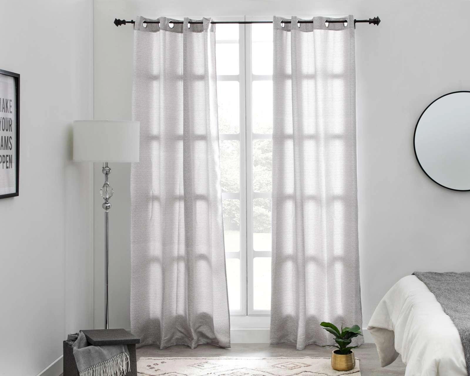 Foto 2 pulgar | Cortinas Hollywood 280 x 225 cm Plata