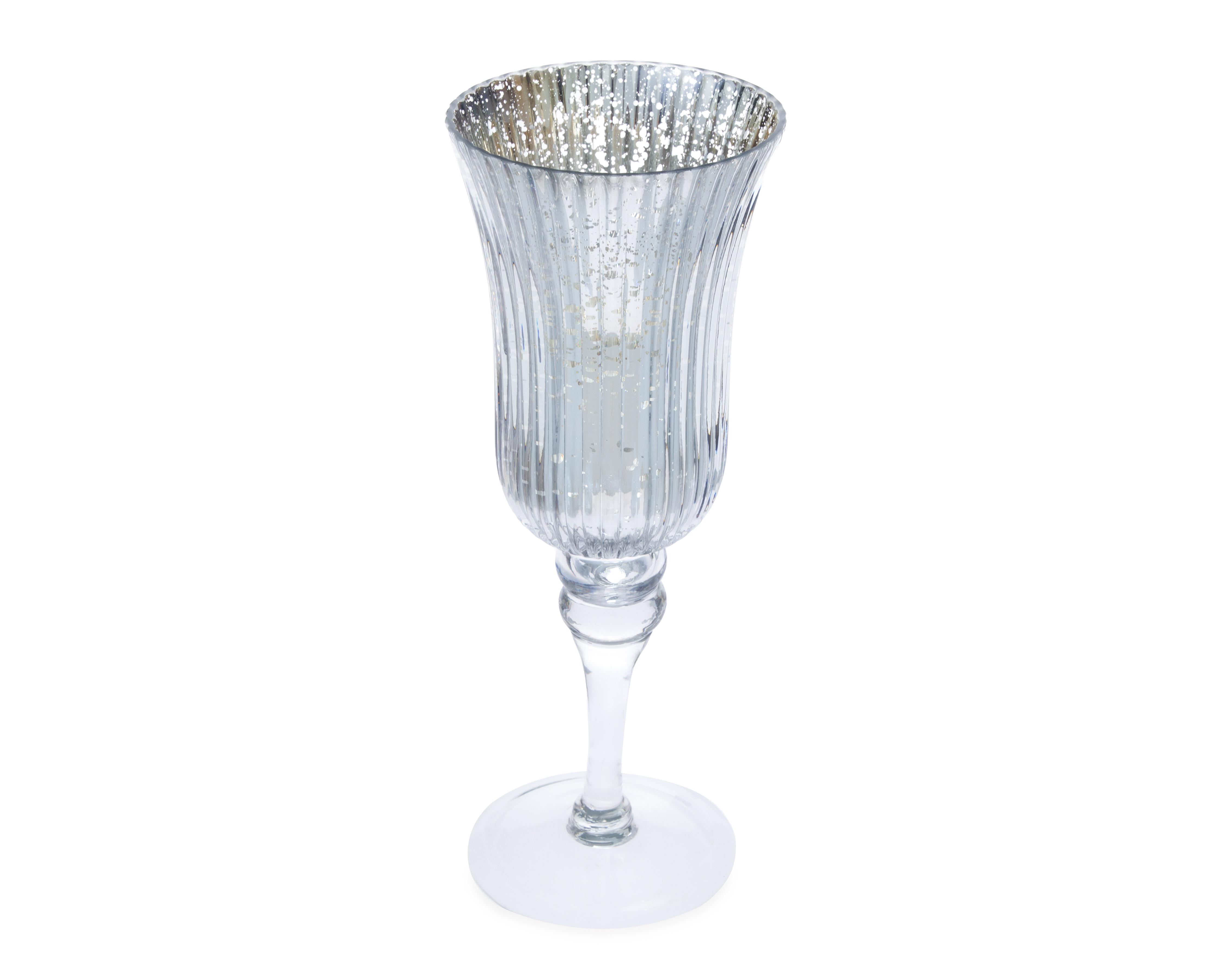 Foto 3 pulgar | Candelabro de Copa Brita A de Vidrio