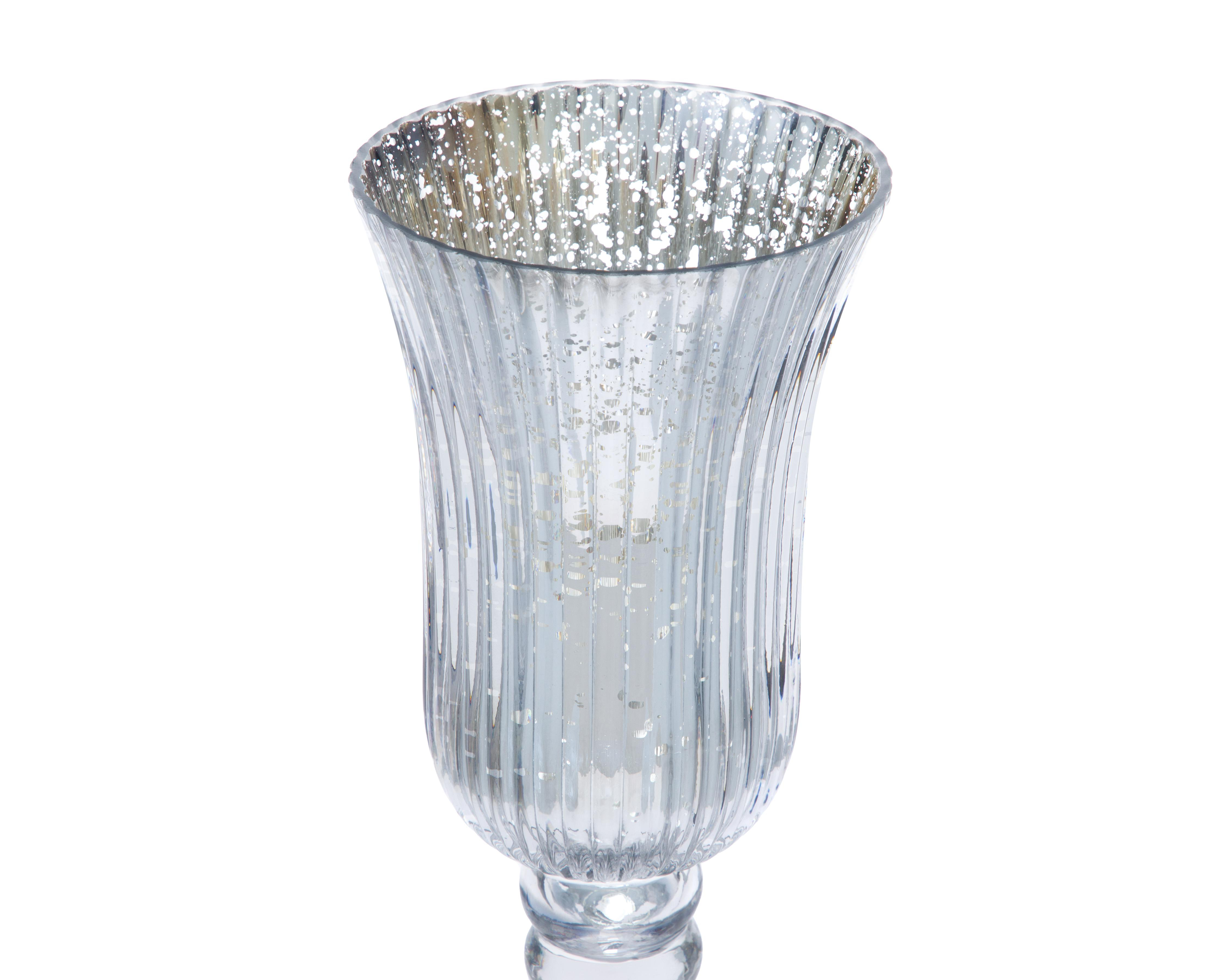 Foto 4 pulgar | Candelabro de Copa Brita A de Vidrio