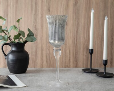 Foto 4 | Candelabro de Copa Brita A de Vidrio